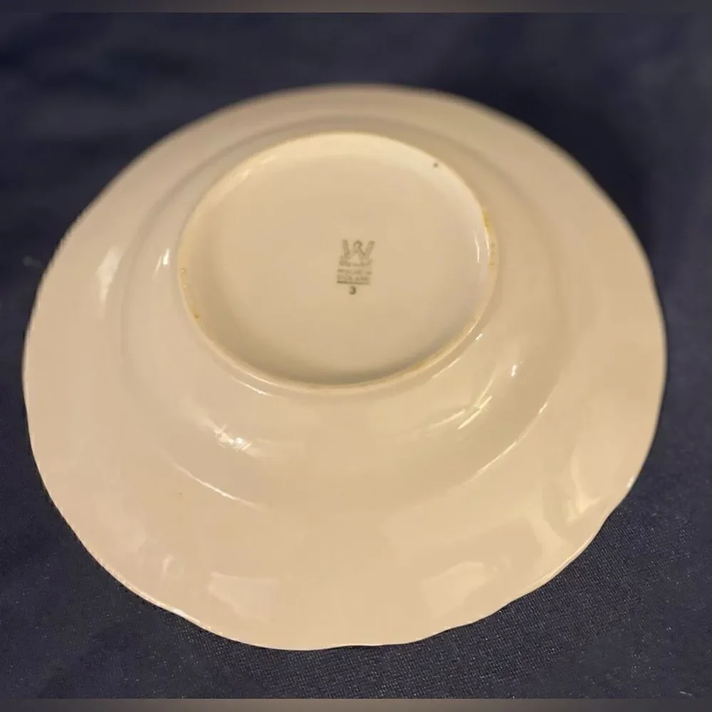 8” Vintage Wawel China Soup Bowl Made In Poland EPC